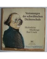 Vertonungen der schwäbischen Dichterschule LP