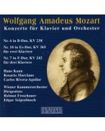 Wolfgang Amadeus Mozart (1756-1791) • Konzerte für Klavier und Orchester CD