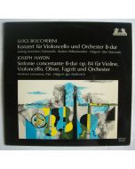 Luigi Boccherini (1743-1805) • Cellokonzert B-Dur LP • Ludwig Hoelscher