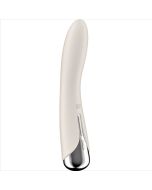 SATISFYER - SPINNING VIBE 1 G-SPOT BEIGE ROTATOR VIBRATOR