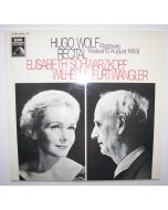 Elisabeth Schwarzkopf & Wilhelm Furtwängler: Hugo Wolf (1860-1903) • Recital LP