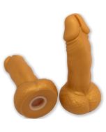 DIABLO PICANTE - SPARSCHWEIN IN PENISFORM, 22,5 CM, GOLD