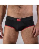 MACHO - MS24R KURZE UNTERHOSE DUNKELROT XL