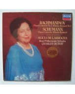 Alicia Larrocha: Sergei Rachmaninoff (1873-1943) • Piano Concerto No. 2 LP
