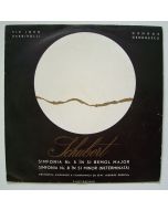 Franz Schubert (1797-1828) • Symphony No. 5 & Symphony No. 8 "Unfinished" LP