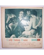 Leopold Stokowski • Early Italian Music LP