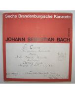 Johann Sebastian Bach (1685-1750) • Die Brandenburgischen Konzerte 1-6 3 LP-Box • Karl Suske