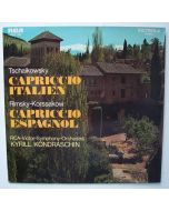 Peter Tchaikovsky (1840-1893) • Capriccio italien LP • Kyrill Kondraschin