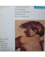 Ludwig van Beethoven (1770-1827) • Konzert für Klavier und Orchester Nr. 1 LP • Emil Gilels