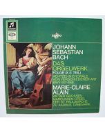 Johann Sebastian Bach (1685-1750) • Das Orgelwerk Folge IX (1. Teil) LP • Marie-Claire Alain