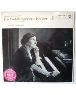 Wanda Landowska: Bach (1685-1750) • Das Wohltemperierte Klavier, Teil 1 LP