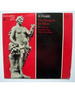 Antonio Vivaldi (1678-1741) • Vier Konzerte für Bläser LP