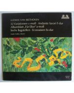 Ludwig van Beethoven (1770-1827) • 32 Variationen c-moll LP • Andor Foldes