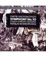 Dmitri Shostakovich (1906-1975) • Symphony No. 10 CD • Mstislav Rostropovich