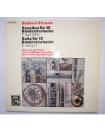 Strauss (1864-1949) • Sonatina für 16 Blasinstrumente LP • Gervase de Peyer