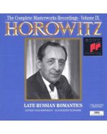Vladimir Horowitz - Late Russian Romantics CD