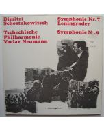 Dmitri Shostakovich (1906-1975) • Symphonie Nr. 7 "Leningrad" & Nr. 9 2 LPs