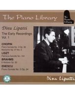 Dinu Lipatti - The early Recordings Vol. 1 CD