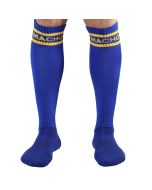 MACHO - LANGE SOCKEN, EINE GRÖSSE, BLAU