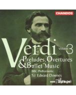 Giuseppe Verdi (1813-1901) • Preludes, Overtures and Ballet Music Vol. 3 CD