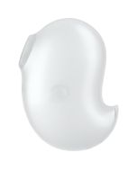 SATISFYER - CUTIE GHOST AUFLEGEVIBRATOR WEISS