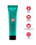 ORGIE - GLEITGEL-TUBE COCKTAIL ERDBEER-MOJITO, KÜSSTBARES, WASSERBASIERTES INTIMGEL, 100 ML