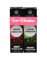 SECRETPLAY - LIQUID VIBRATOR LOVE VIBRATIONS PACK