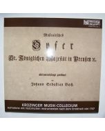 Johann Sebastian Bach (1685-1750) • Musikalisches Opfer LP • Krozinger Musik-Collegium