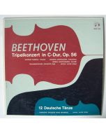 Beethoven (1770-1827) • Tripelkonzert LP • Parikian, Amfitheatrof, Santoliquido
