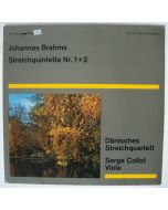 Brahms (1833-1897) • Streichquintette Nr. 1 + 2 LP • Dänisches Streichquintett