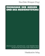 Ökonomie der Medien und des Mediensystems