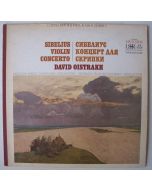 Jean Sibelius (1865-1957) • Violin Concerto LP • David Oistrakh