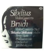 Shizuka Ishikawa: Jean Sibelius (1865-1957) • Violin Concerto LP
