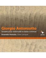 Giorgio Antoniotto (1681-1766) - Sonaten für Cello & Bc Nr. 2-6,10,11 CD