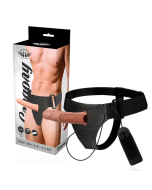 HARNESS ATTRACTION - GREGORY HOLLOW RNES MIT VIBRATOR 16.5 CM -O- 4.3 CM