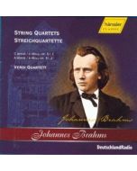 Johannes Brahms (1833-1897) - Streichquartette Nr.1 & 2 CD