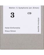 Gustav Mahler (1860-1911) - Symphonie Nr. 5 (arrangiert für Kammerensemble von Klaus Simon) CD