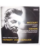 Herbert von Karajan: Mozart (1756-1791) • Symphonie Nr. 41 C-Dur Jupiter LP