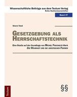 Smaro Tassi • Gesetzgebung als Herrschaftstechnik
