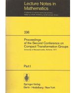 Proceedings of the Second Conference on Compact Transformation Groups