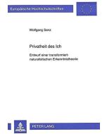 Wolfgang Senz • Privatheit des Ich
