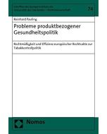 Reinhard Pauling • Probleme produktbezogener Gesundheitspolitik