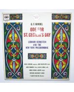 Georg Friedrich Händel (1685-1759) • Ode for St. Cecilia's Day LP • Leonard Bernstein