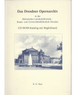 Das Dresdner Opernarchiv
