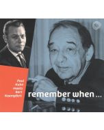 Paul Kuhn (1928-2013) - Remember When - Paul Kuhn Meets Bert Kaempfert CD