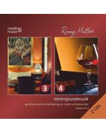 Ronny Matthes - Hintergrundmusik Vol. 3 & 4 - Gemafreie Musik zur Beschallung von Hotels & Restaurants CD