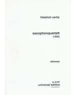 Friedrich Cerha • Saxophonquartett