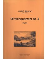 Joseph Bengraf (1745-1791) • Streichquartett Nr. 4