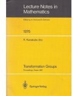 Transformation Groups