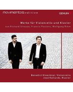 Werke für Violoncello und Klavier von Strauss, Poulenc, Rihm CD